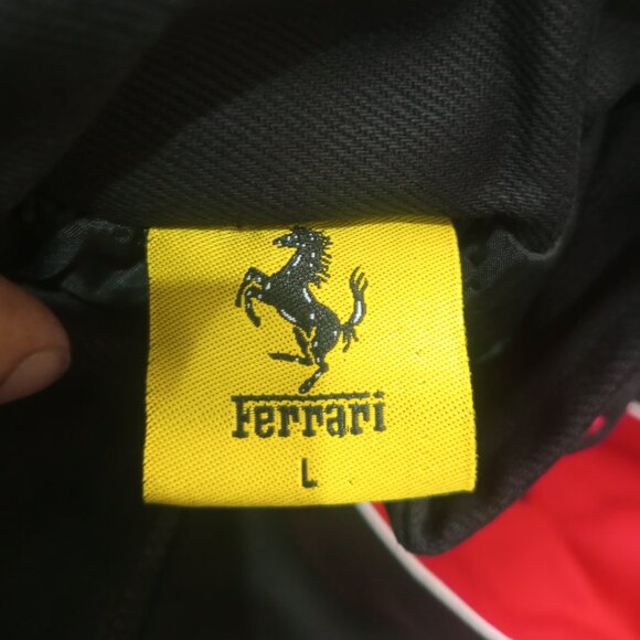 Vintage Ferrari NASCAR Style Jacket – Size L - Picture 4 of 4